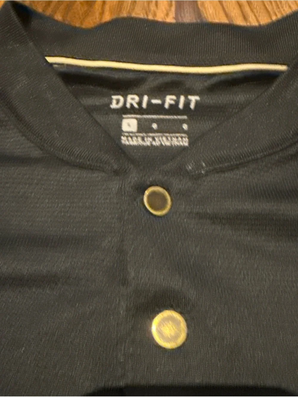Nike Wake Forest Demon Deacons Blade Collar Polo Shirt Large